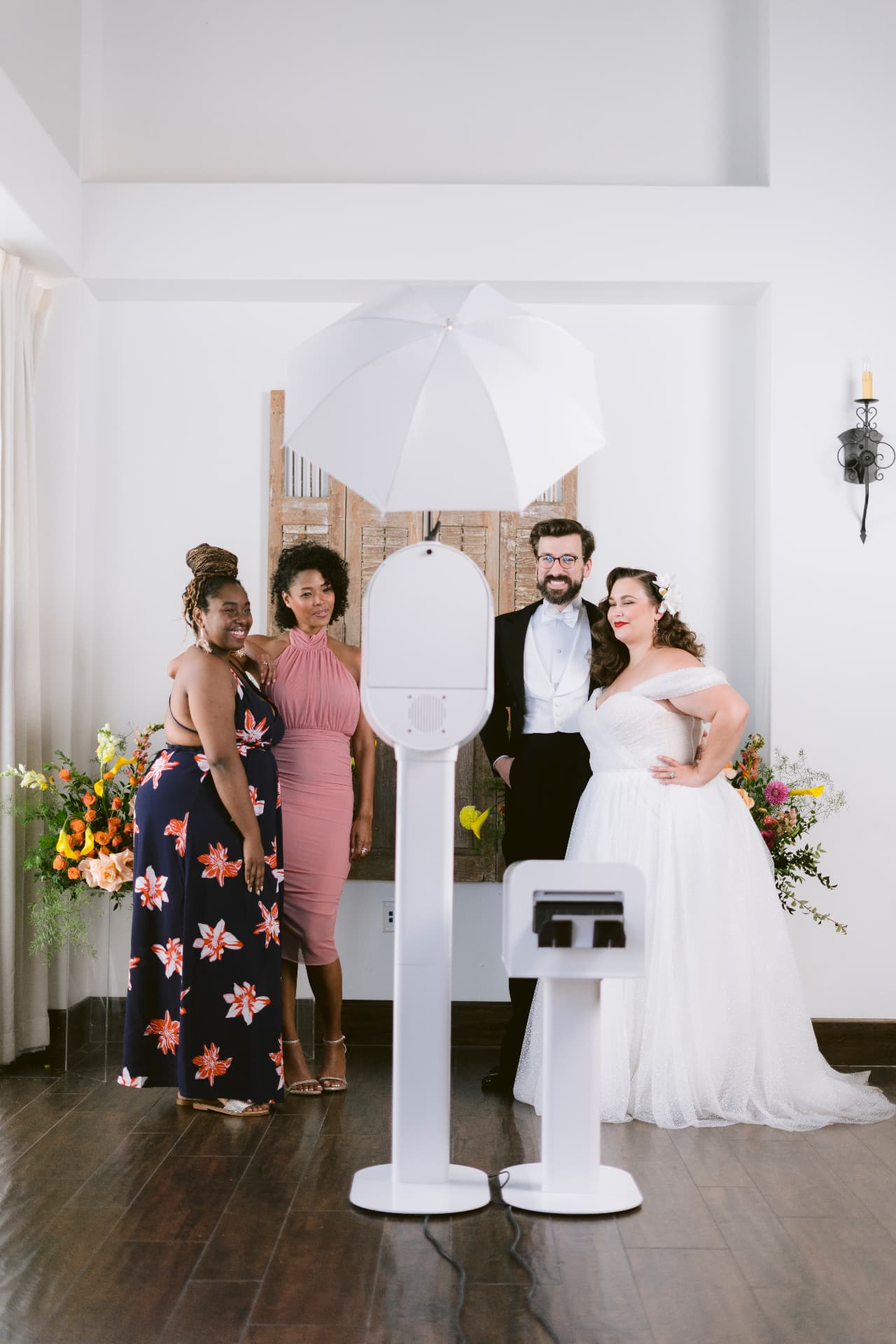 Glam Booth at an SRQ Photo Booth event
